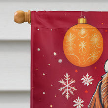 Load image into Gallery viewer, Petit Basset Griffon Vendeen Holiday Christmas House Flag