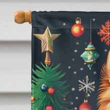 Load image into Gallery viewer, Pomeranian Holiday Christmas House Flag