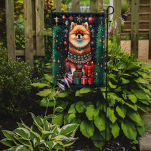 Load image into Gallery viewer, Pomeranian Holiday Christmas Garden Flag – Outdoor Decorative Yard Flag