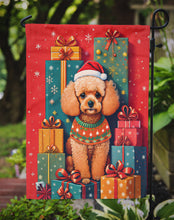 Load image into Gallery viewer, Poodle Holiday Christmas Garden Flag – Outdoor Decorative Yard Flag