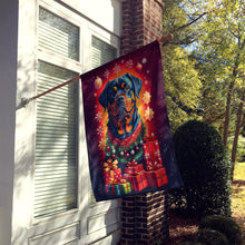 Load image into Gallery viewer, Rottweiler Holiday Christmas House Flag