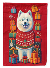 Load image into Gallery viewer, Samoyed Holiday Christmas House Flag