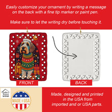 Load image into Gallery viewer, Sealyham Terrier Holiday Christmas Porcelain Ornament