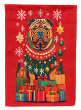 Load image into Gallery viewer, Shar Pei Holiday Christmas House Flag