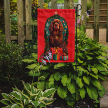 Load image into Gallery viewer, Sussex Spaniel Holiday Christmas Garden Flag – Outdoor Decorative Yard Flag