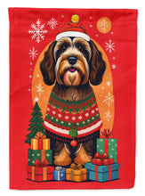 Load image into Gallery viewer, Tibetan Terrier Holiday Christmas House Flag