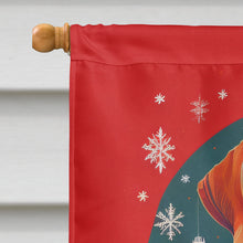 Load image into Gallery viewer, Vizsla Holiday Christmas House Flag