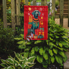 Load image into Gallery viewer, Weimaraner Holiday Christmas Garden Flag – Outdoor Decorative Yard Flag
