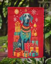 Load image into Gallery viewer, Weimaraner Holiday Christmas Garden Flag – Outdoor Decorative Yard Flag