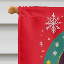 Load image into Gallery viewer, Welsh Springer Spaniel Holiday Christmas House Flag