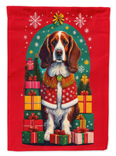 Load image into Gallery viewer, Welsh Springer Spaniel Holiday Christmas House Flag
