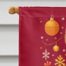 Load image into Gallery viewer, Welsh Terrier Holiday Christmas House Flag