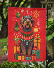Load image into Gallery viewer, Wirehaired Pointing Griffon Holiday Christmas Garden Flag – Outdoor Decorative Yard Flag