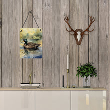 Load image into Gallery viewer, American Black Duck Wall or Door Hanging Prints