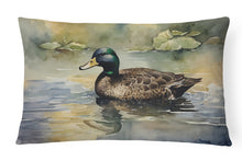Load image into Gallery viewer, American Black Duck Throw Pillow