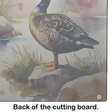 Load image into Gallery viewer, American Black Duck Glass Cutting Boards – Durable, Decorative Kitchen Art