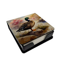 Load image into Gallery viewer, American Black Duck PU Leather Note Paper Holder