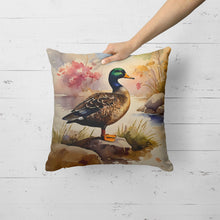 Load image into Gallery viewer, American Black Duck Throw Pillow