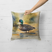Load image into Gallery viewer, American Black Duck Throw Pillow