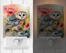 Load image into Gallery viewer, Barn Owl Ceramic Night Light