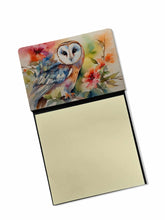 Load image into Gallery viewer, Barn Owl Sticky Note Holder- Refiilable Desk Accessory Note Pad