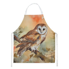 Load image into Gallery viewer, Barn Owl Apron – Artist-Designed Kitchen, BBQ &amp; Craft Apron