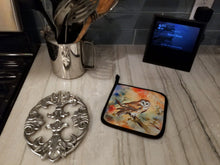 Load image into Gallery viewer, Barn Owl Pot Holders - Set of 2 Decorative Kitchen Helpers | Made in the USA
