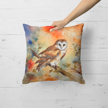 Load image into Gallery viewer, Barn Owl Throw Pillow