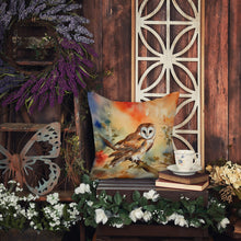 Load image into Gallery viewer, Barn Owl Throw Pillow