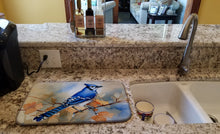 Load image into Gallery viewer, Blue Jay Dish Drying Mat