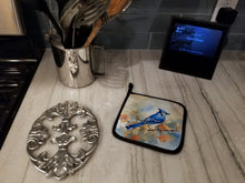 Load image into Gallery viewer, Blue Jay Pot Holders - Set of 2 Decorative Kitchen Helpers | Made in the USA
