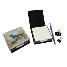 Load image into Gallery viewer, Blue Jay PU Leather Note Paper Holder