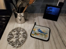 Load image into Gallery viewer, Blue Jay Pot Holders - Set of 2 Decorative Kitchen Helpers | Made in the USA