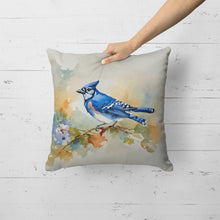 Load image into Gallery viewer, Blue Jay Throw Pillow