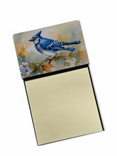 Load image into Gallery viewer, Blue Jay Sticky Note Holder- Refiilable Desk Accessory Note Pad