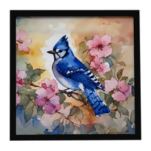 Load image into Gallery viewer, Blue Jay Framed Metal Print