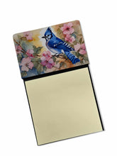 Load image into Gallery viewer, Blue Jay Sticky Note Holder- Refiilable Desk Accessory Note Pad