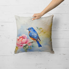 Load image into Gallery viewer, Bluebird Throw Pillow