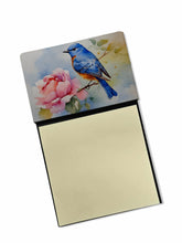 Load image into Gallery viewer, Bluebird Sticky Note Holder- Refiilable Desk Accessory Note Pad