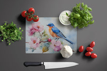 Load image into Gallery viewer, Bluebird Glass Cutting Boards – Durable, Decorative Kitchen Art