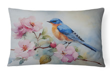 Load image into Gallery viewer, Bluebird Throw Pillow