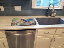Load image into Gallery viewer, Bluebird Dish Drying Mat