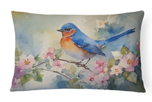 Load image into Gallery viewer, Bluebird Throw Pillow