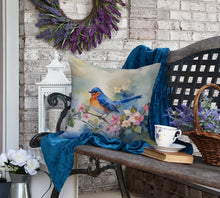 Load image into Gallery viewer, Bluebird Throw Pillow