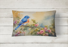 Load image into Gallery viewer, Bluebird Throw Pillow