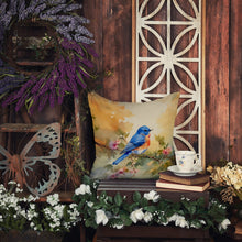 Load image into Gallery viewer, Bluebird Throw Pillow
