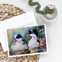 Load image into Gallery viewer, Bufflehead Greeting Cards - Blank Note Cards – 8-Pack of Artist-Designed Cards with Envelopes