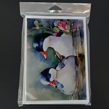 Load image into Gallery viewer, Bufflehead Greeting Cards - Blank Note Cards – 8-Pack of Artist-Designed Cards with Envelopes