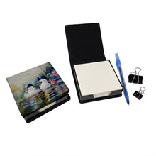 Load image into Gallery viewer, Bufflehead PU Leather Note Paper Holder
