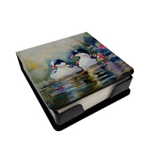 Load image into Gallery viewer, Bufflehead PU Leather Note Paper Holder